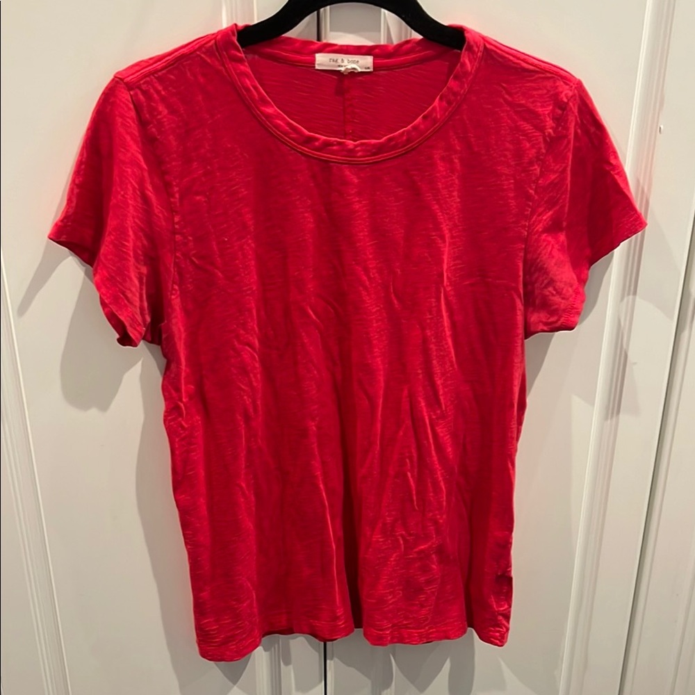 Rag & Bone Red Women's T-Shirt